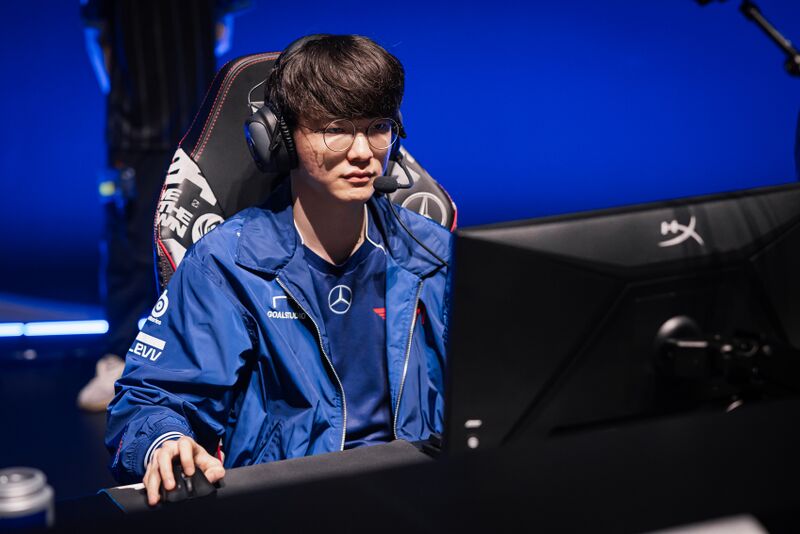 Faker beim Mid-Season Invitational 2024.