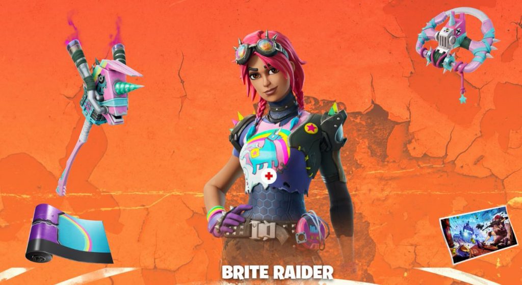 Brite Raider Skin aus Fortnite